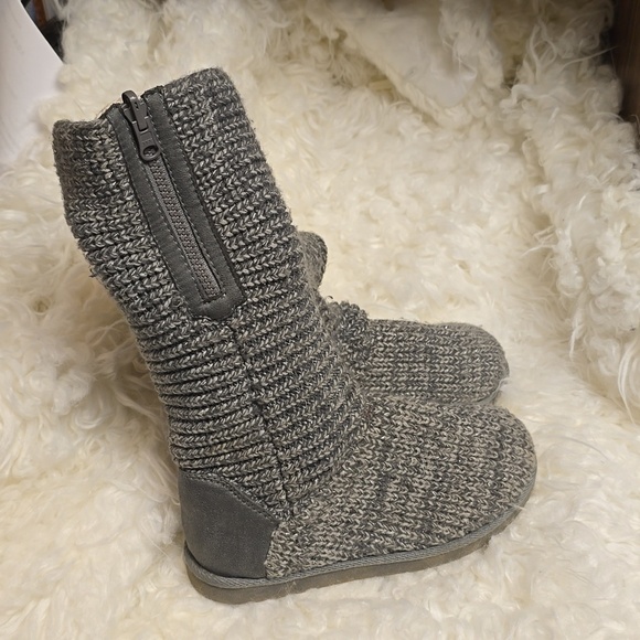Sonoma Other - Sonoma Life + Style Brand Grey Boots Girls Size 3 kids